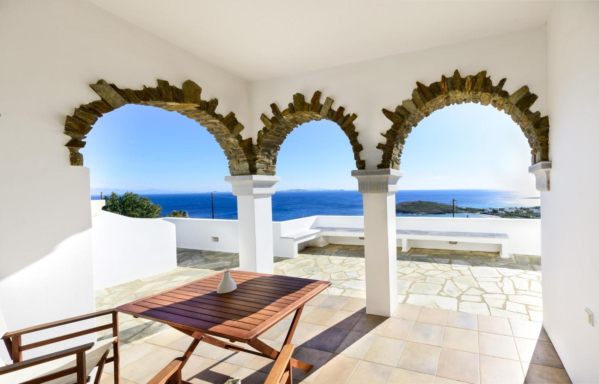 Veranta Me Thea Agios Ioannis (Tinos) Exterior foto