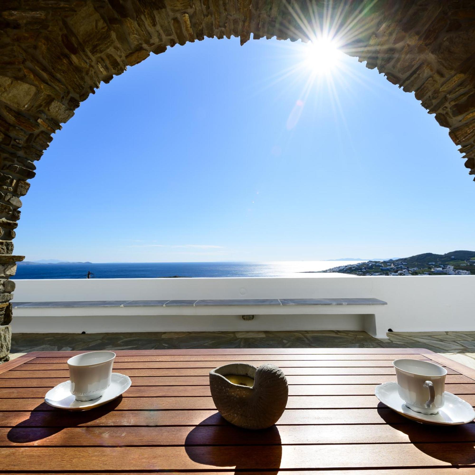 Veranta Me Thea Agios Ioannis (Tinos) Exterior foto